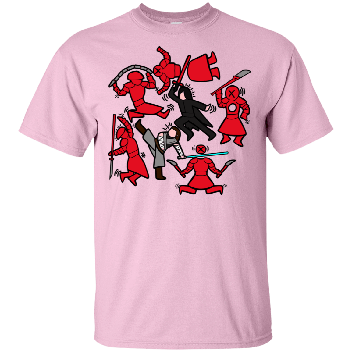 T-Shirts Light Pink / S The Dance of Kylo and Rey T-Shirt