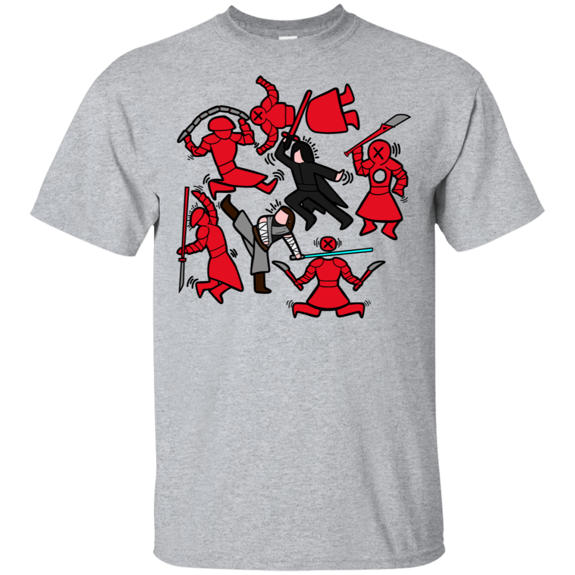 T-Shirts Sport Grey / S The Dance of Kylo and Rey T-Shirt