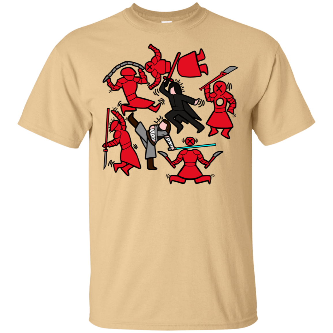 T-Shirts Vegas Gold / S The Dance of Kylo and Rey T-Shirt