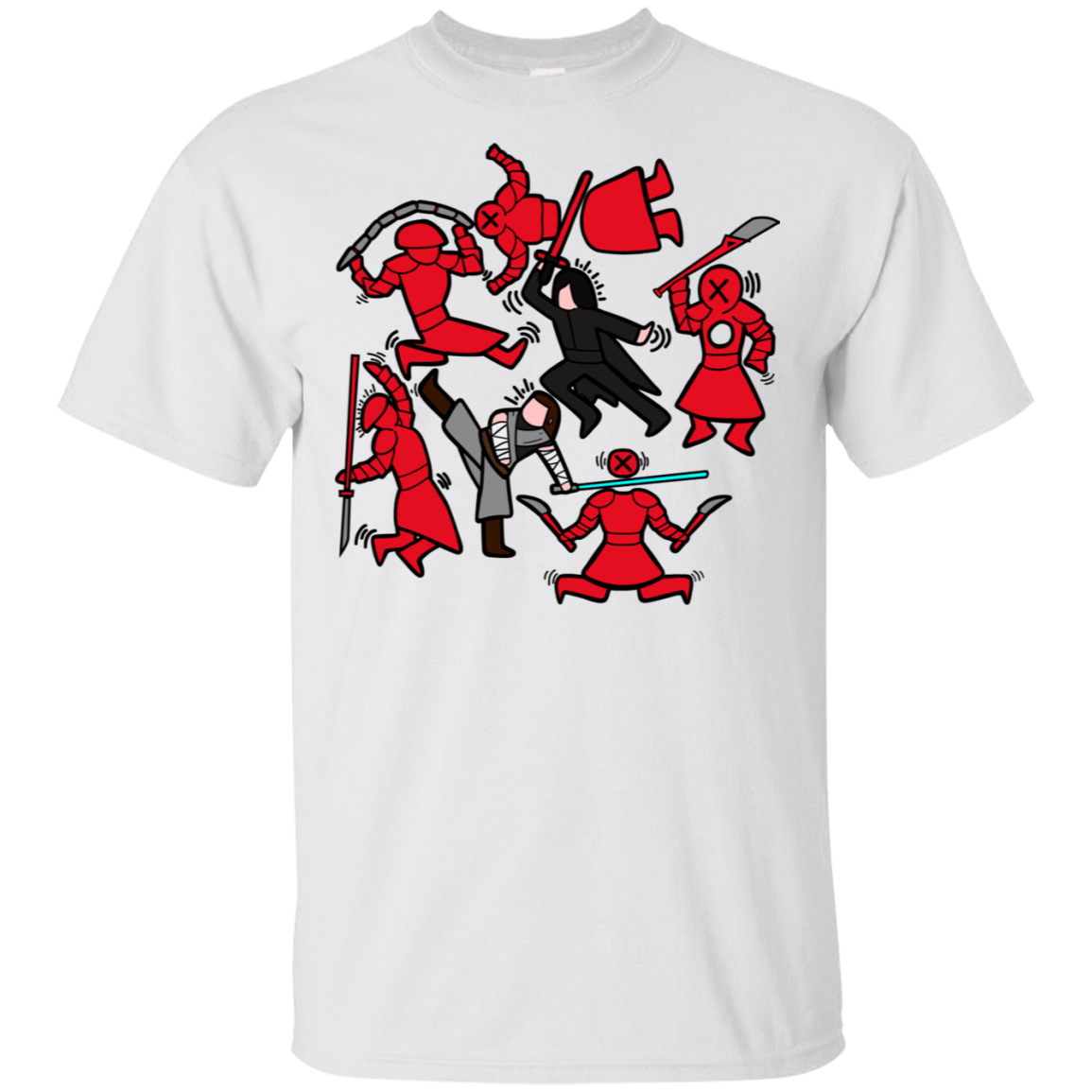 T-Shirts White / S The Dance of Kylo and Rey T-Shirt
