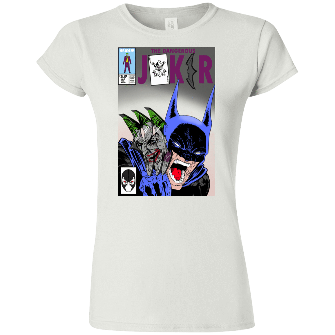 T-Shirts White / S The Dangerous Joker Junior Slimmer-Fit T-Shirt