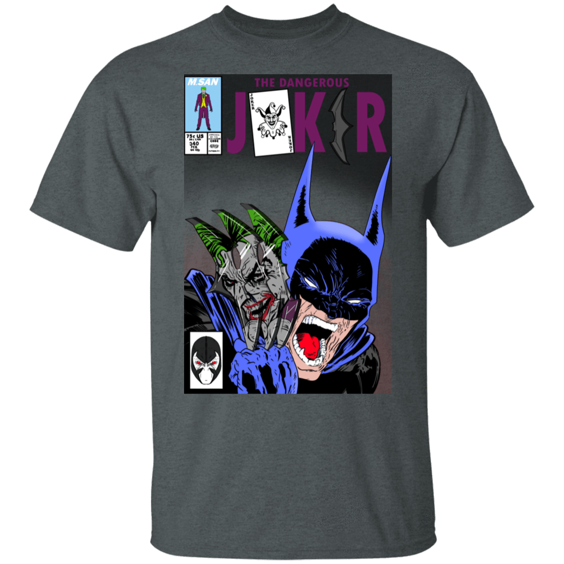 T-Shirts Dark Heather / S The Dangerous Joker T-Shirt