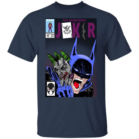 T-Shirts Navy / S The Dangerous Joker T-Shirt