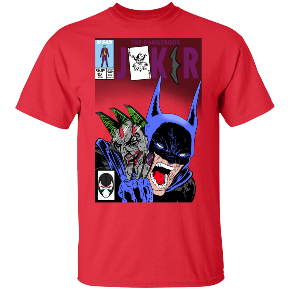 T-Shirts Red / S The Dangerous Joker T-Shirt