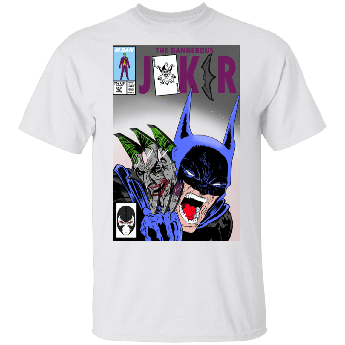 T-Shirts White / S The Dangerous Joker T-Shirt