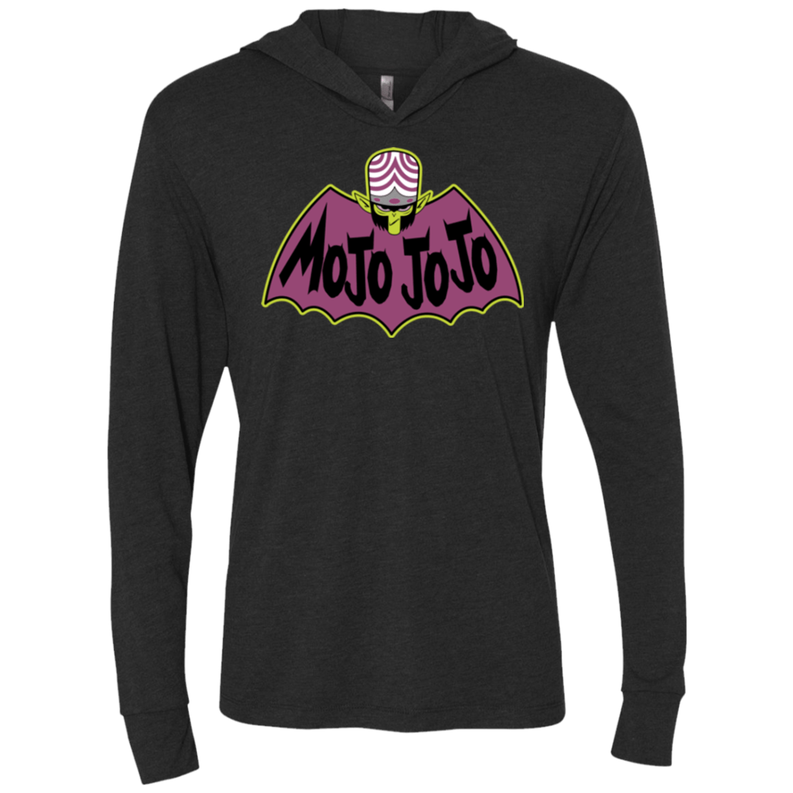 The Dark Ape Triblend Long Sleeve Hoodie Tee