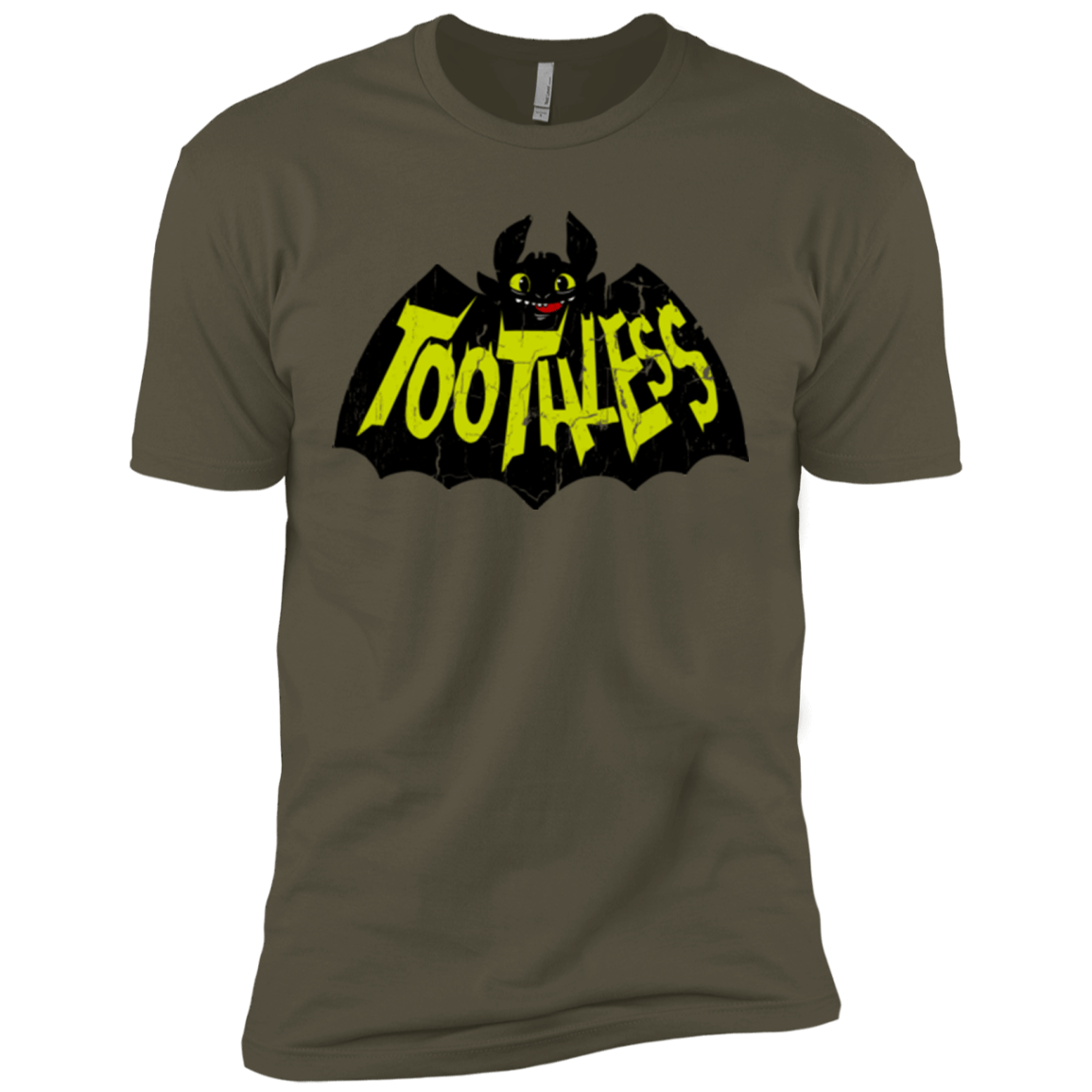 T-Shirts Military Green / X-Small The Dark Dragon Men's Premium T-Shirt