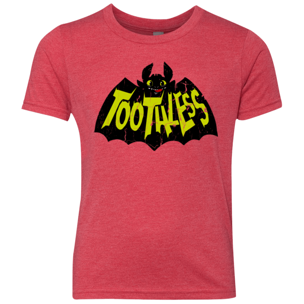 T-Shirts Vintage Red / YXS The Dark Dragon Youth Triblend T-Shirt