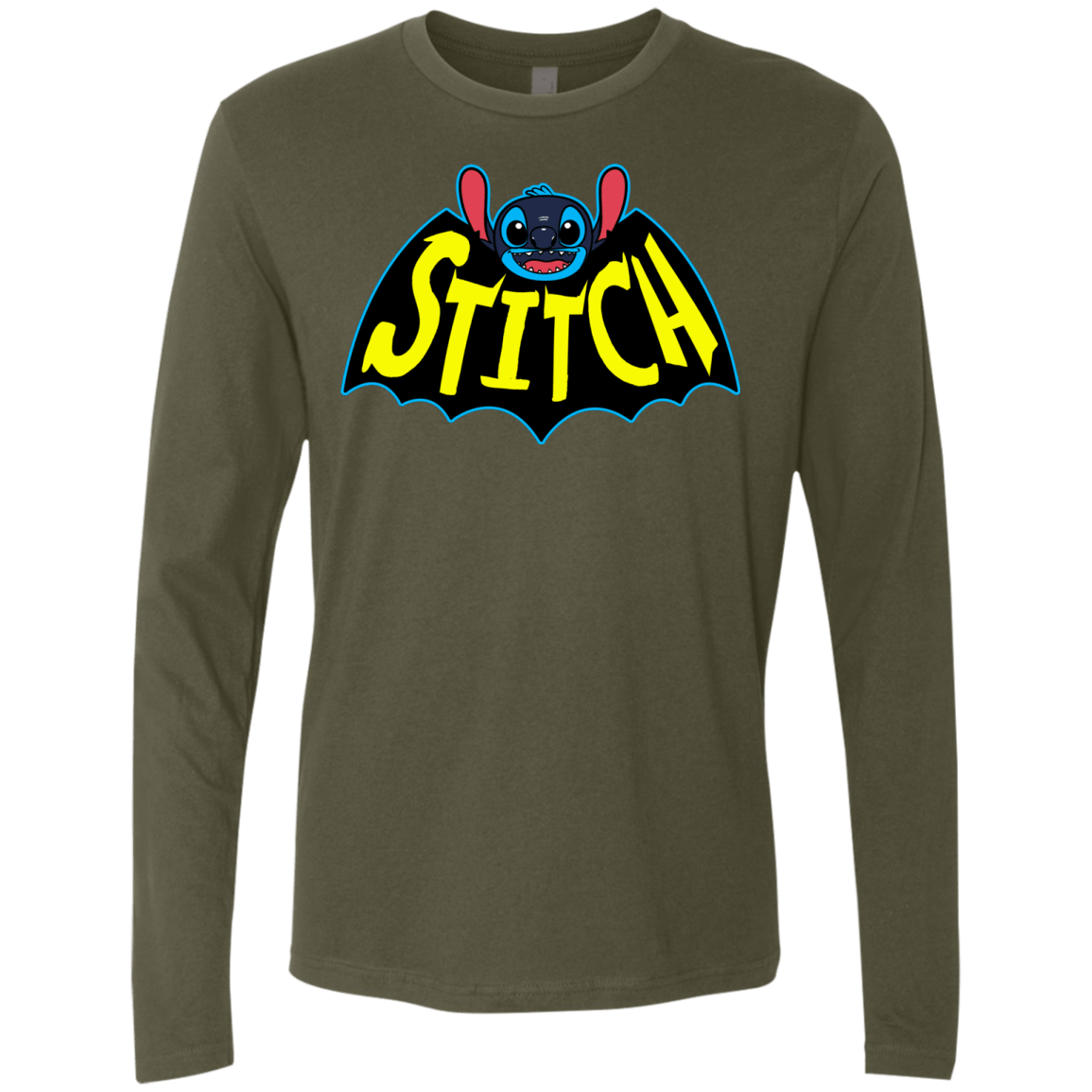 T-Shirts Military Green / Small The dark experiment Men's Premium Long Sleeve