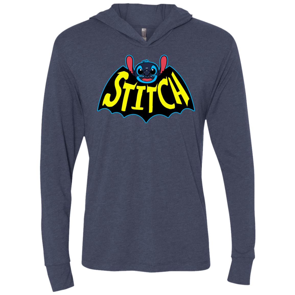 T-Shirts Vintage Navy / X-Small The dark experiment Triblend Long Sleeve Hoodie Tee