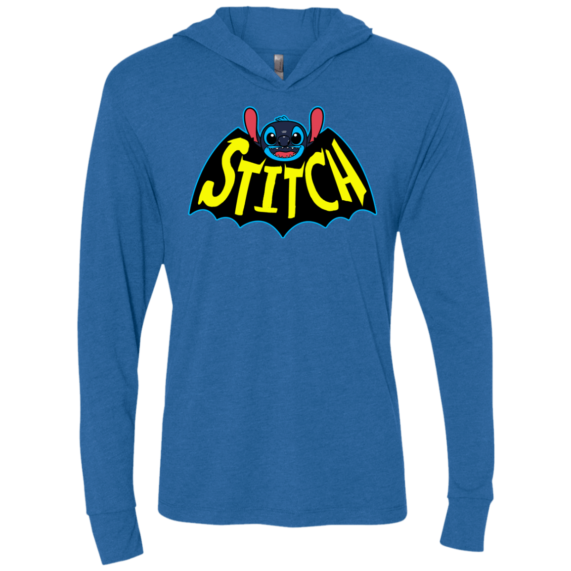 T-Shirts Vintage Royal / X-Small The dark experiment Triblend Long Sleeve Hoodie Tee