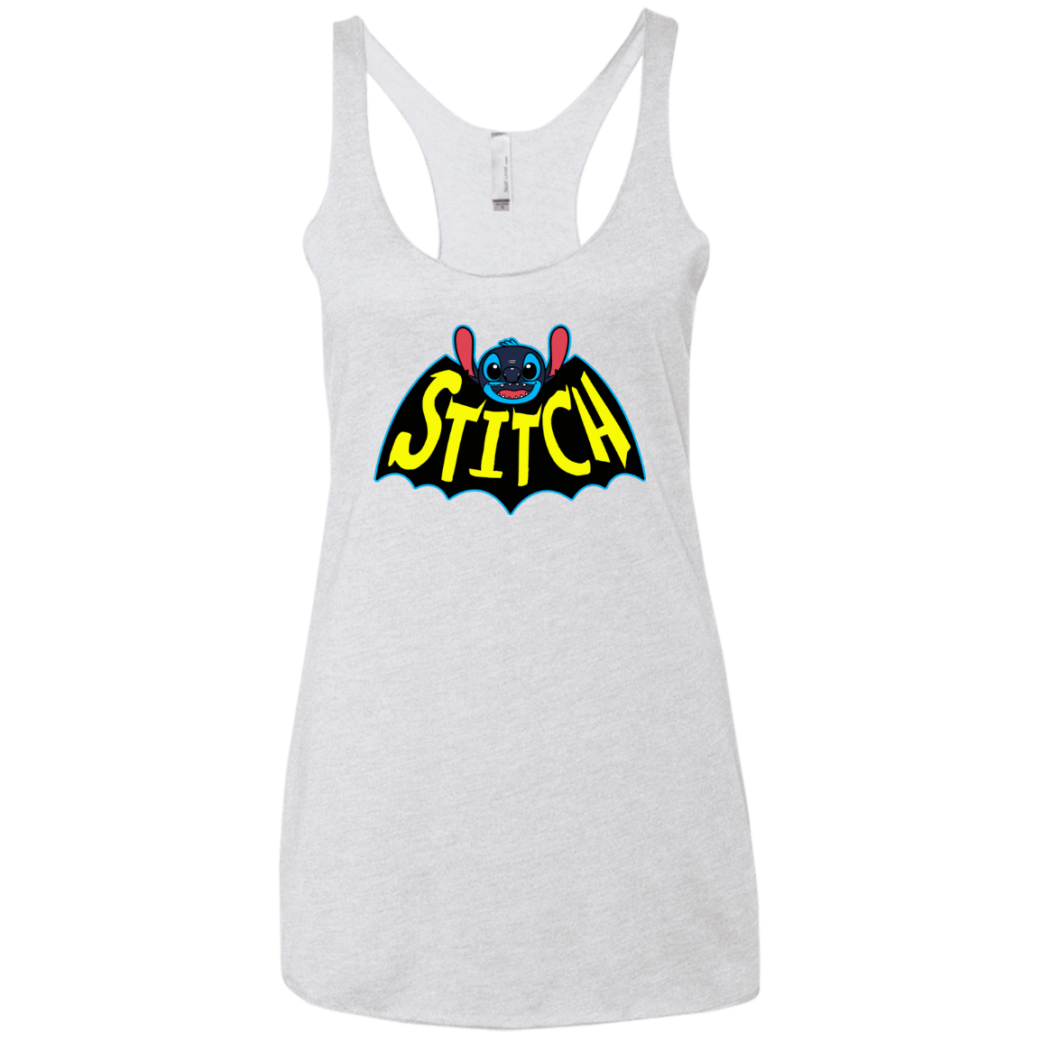 T-Shirts Heather White / X-Small The dark experiment Women's Triblend Racerback Tank