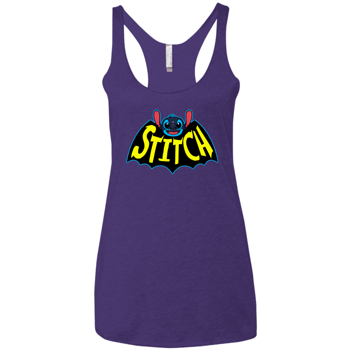 T-Shirts Purple Rush / X-Small The dark experiment Women's Triblend Racerback Tank