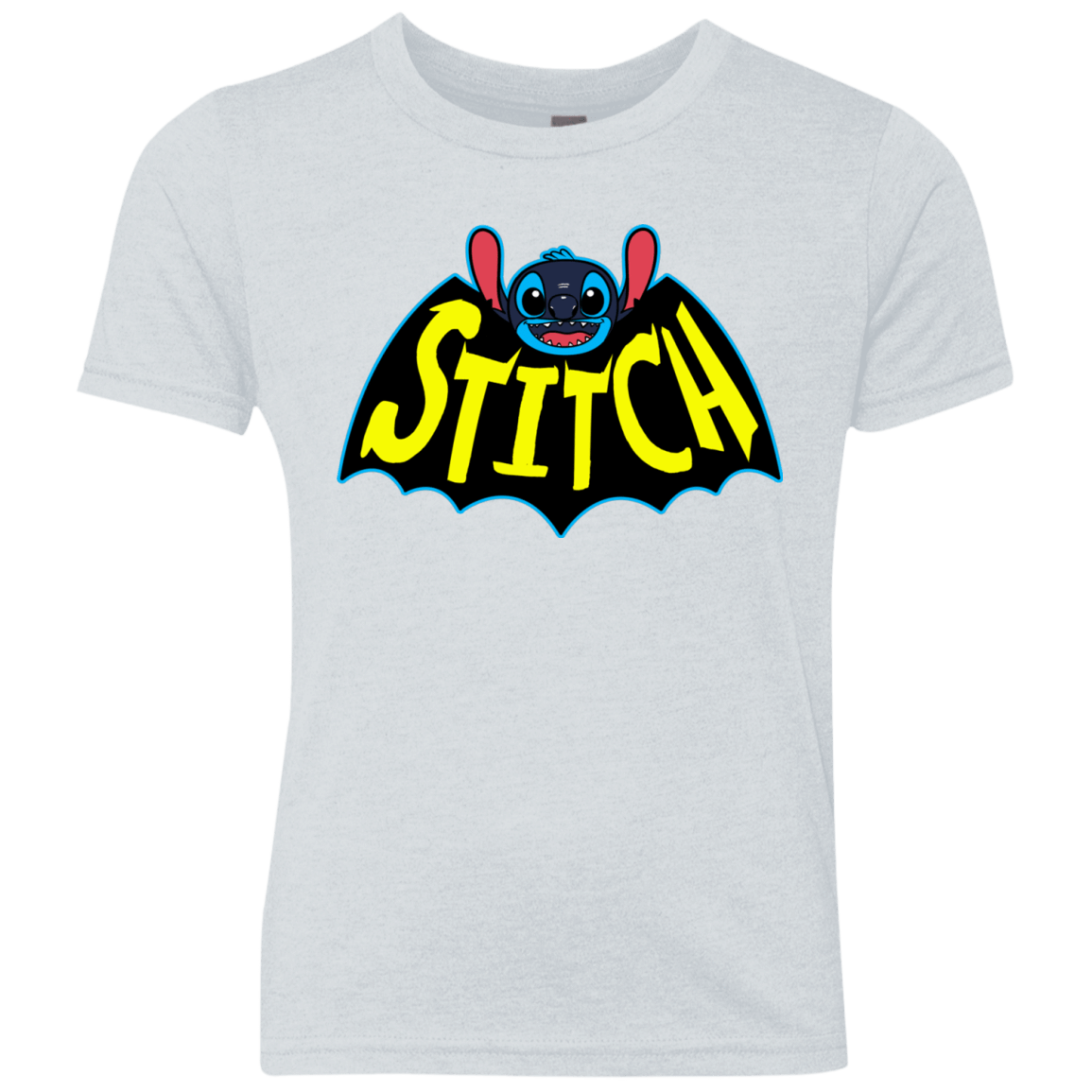 T-Shirts Heather White / YXS The dark experiment Youth Triblend T-Shirt