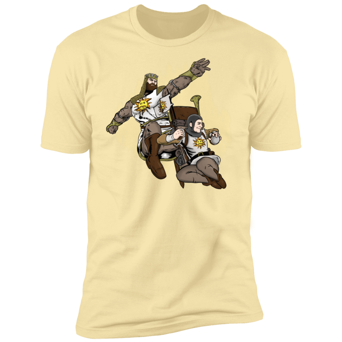 T-Shirts Banana Cream / S The Dark King Men's Premium T-Shirt