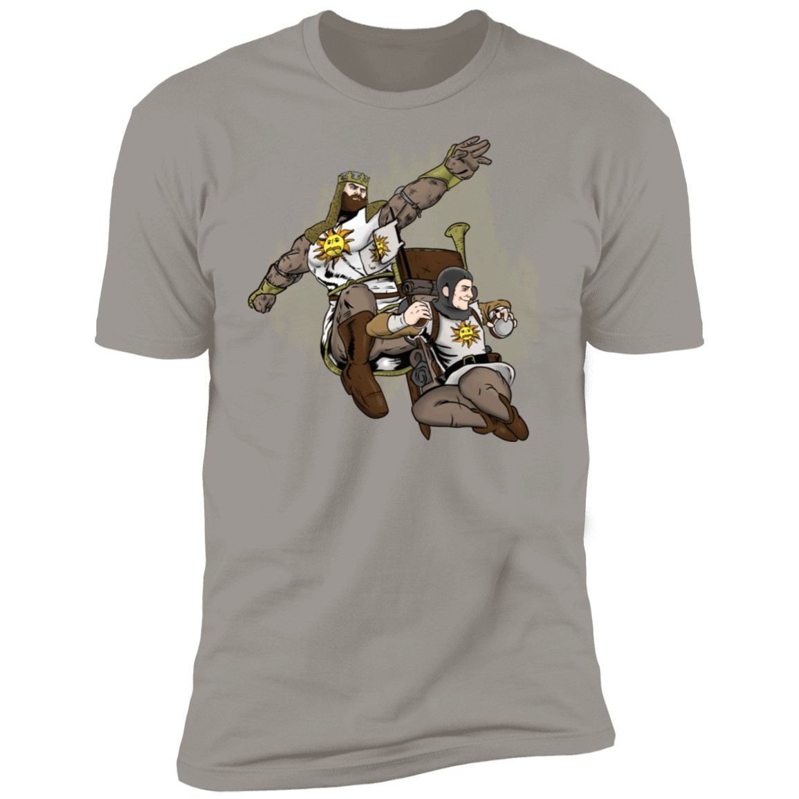 T-Shirts Light Grey / S The Dark King Men's Premium T-Shirt