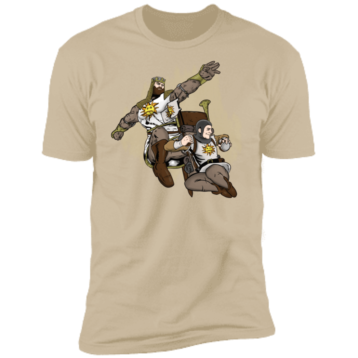 T-Shirts Sand / S The Dark King Men's Premium T-Shirt