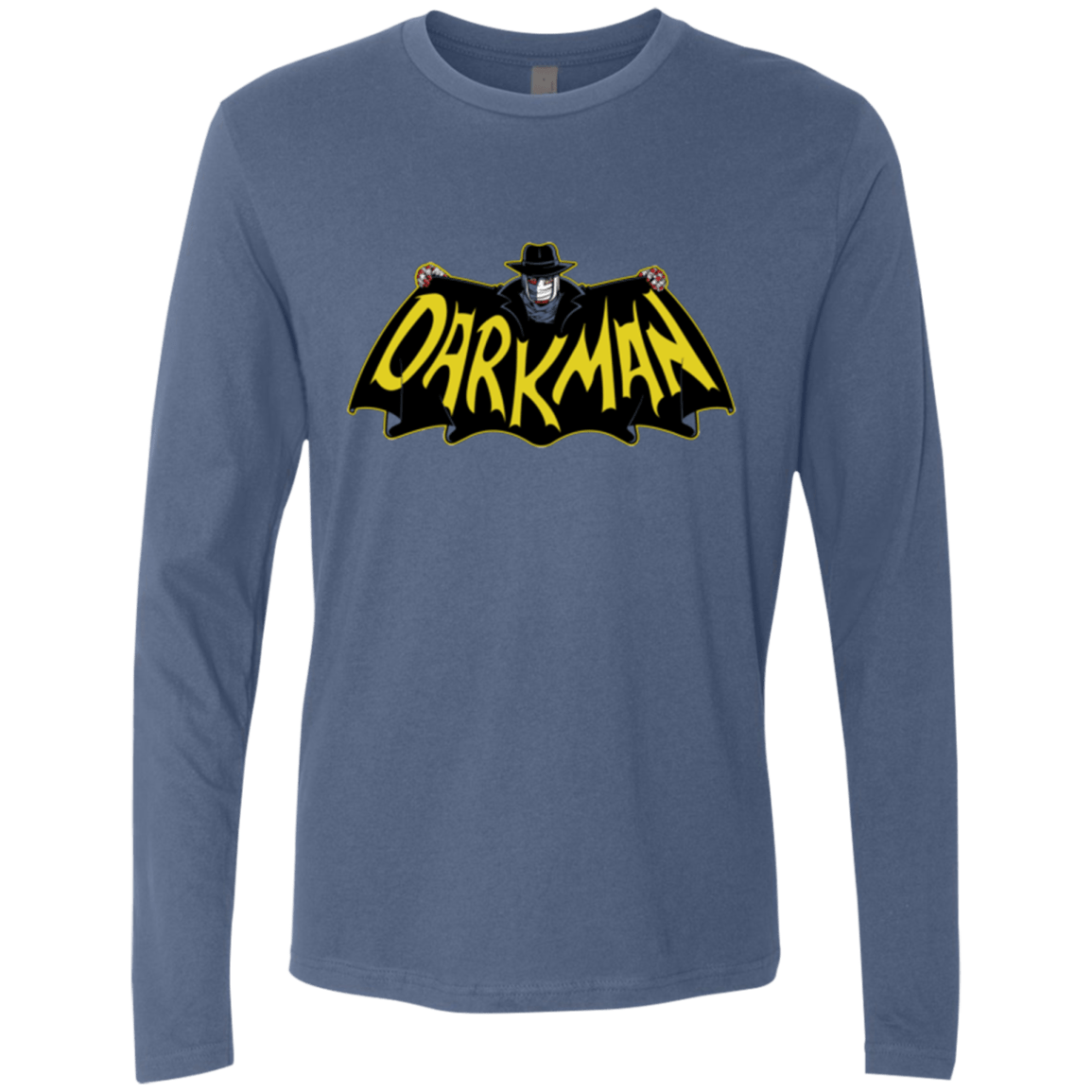 T-Shirts Indigo / Small The Dark Man Men's Premium Long Sleeve