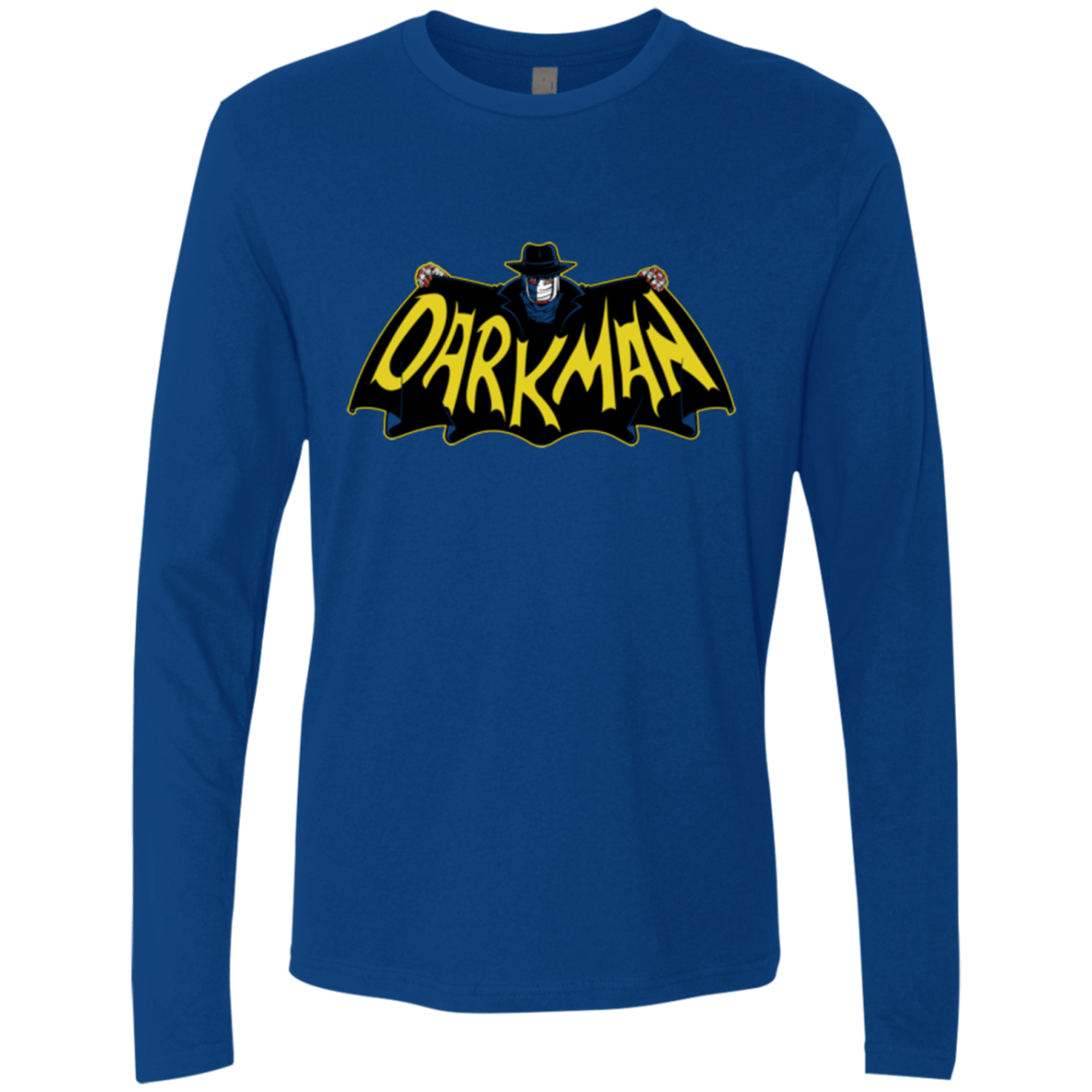 T-Shirts Royal / Small The Dark Man Men's Premium Long Sleeve