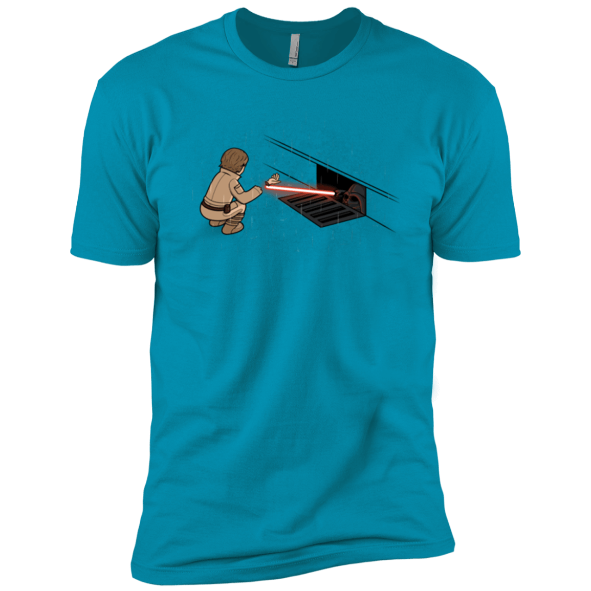 T-Shirts Turquoise / YXS The Dark Sewer Boys Premium T-Shirt