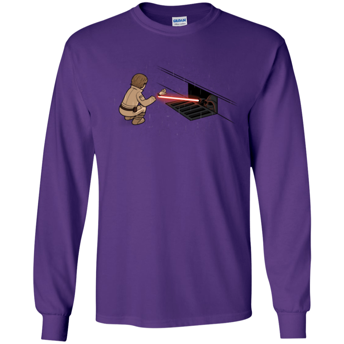 T-Shirts Purple / S The Dark Sewer Men's Long Sleeve T-Shirt