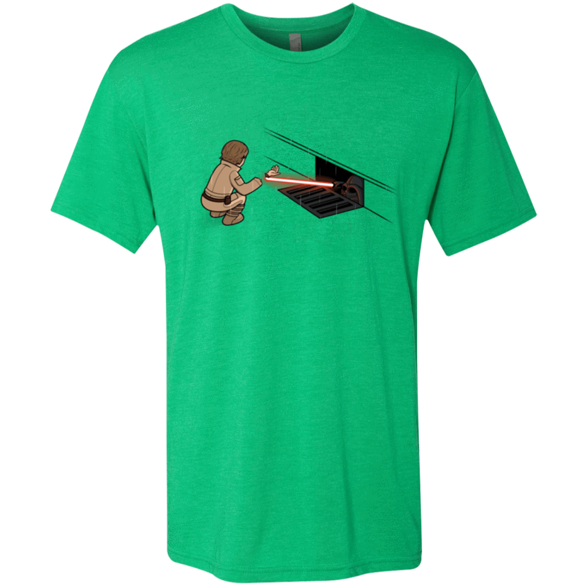 T-Shirts Envy / S The Dark Sewer Men's Triblend T-Shirt