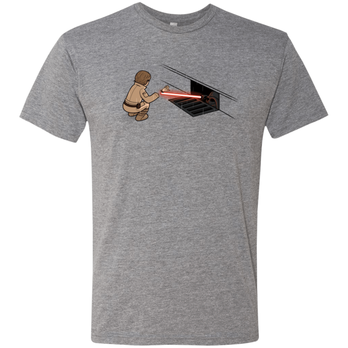 T-Shirts Premium Heather / S The Dark Sewer Men's Triblend T-Shirt