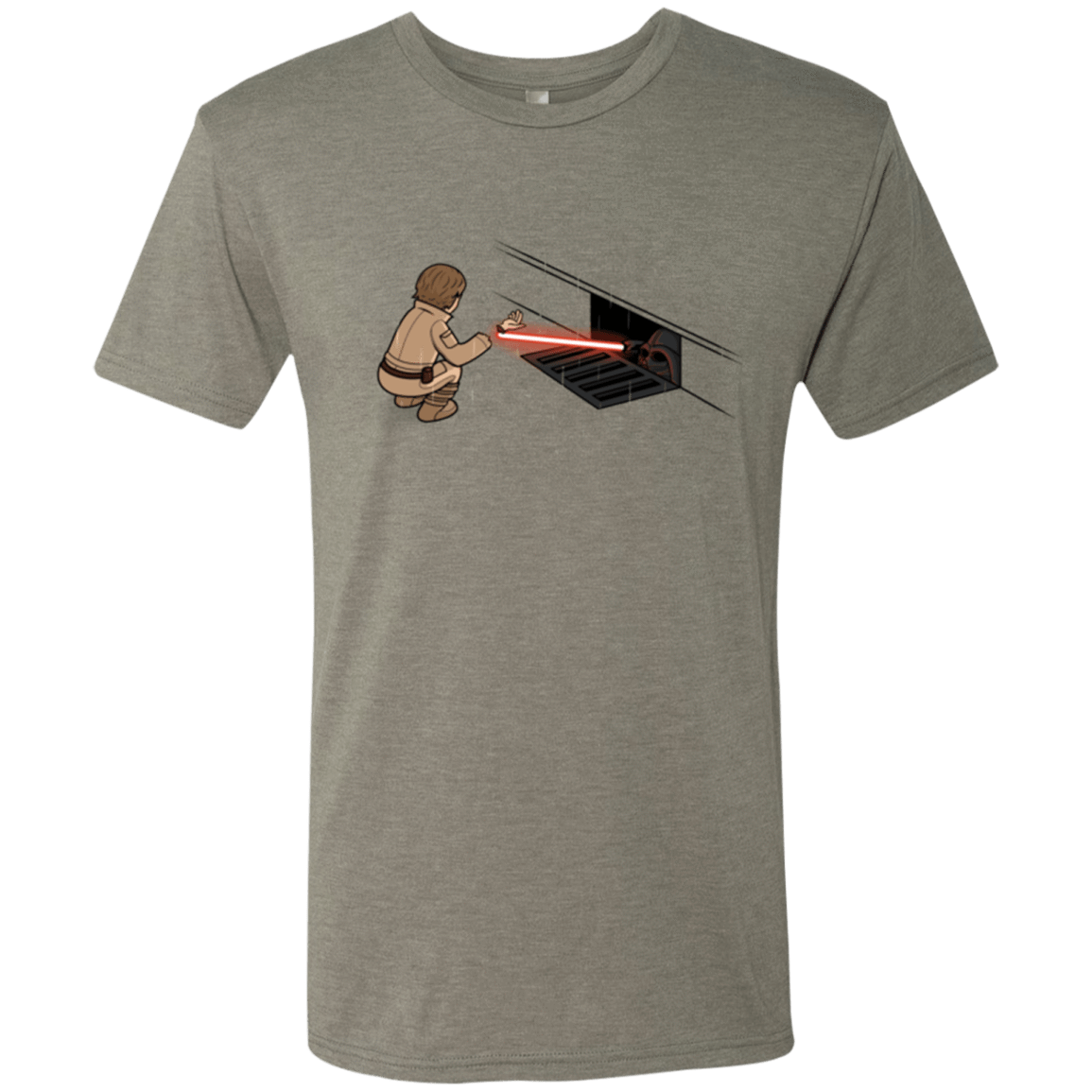 T-Shirts Venetian Grey / S The Dark Sewer Men's Triblend T-Shirt