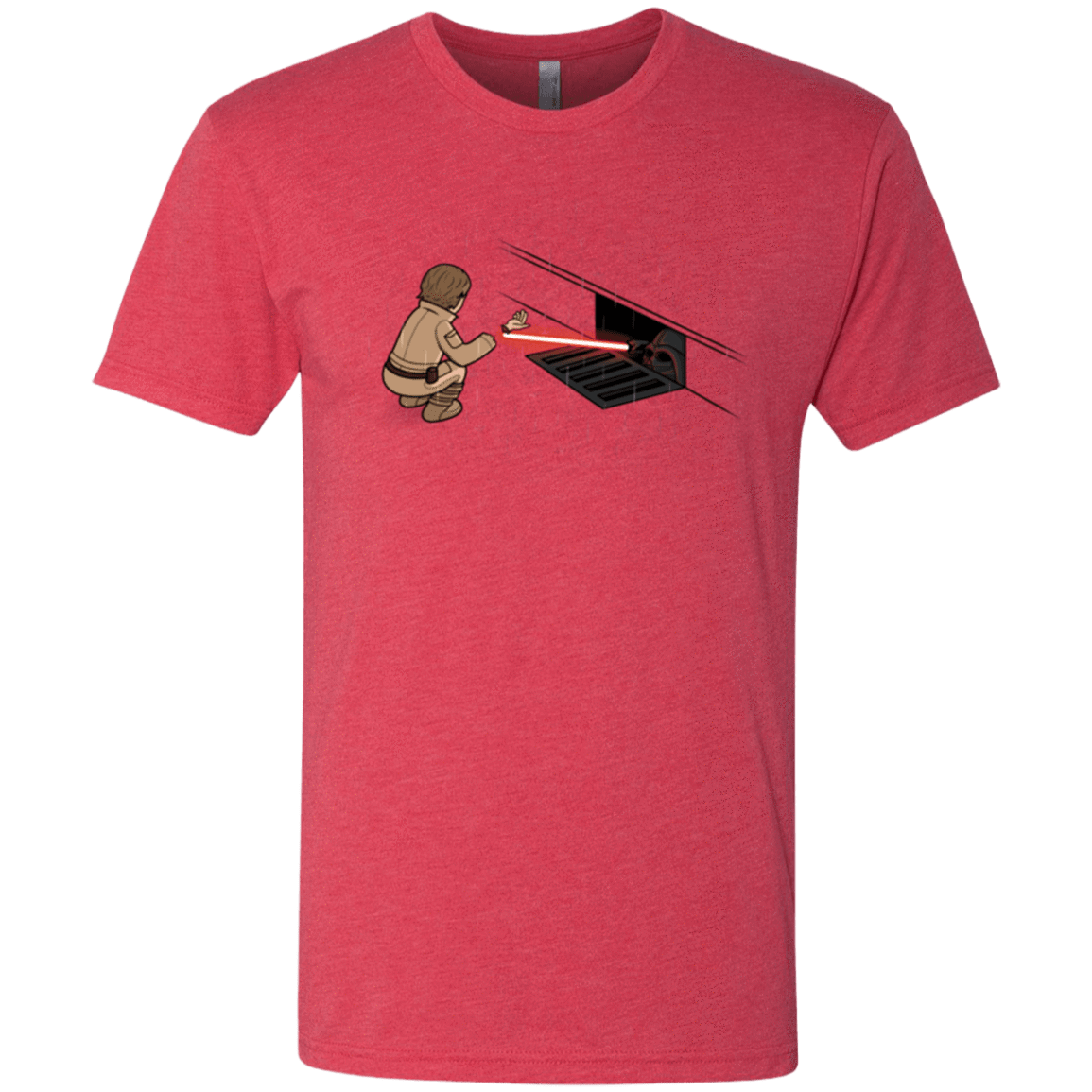 T-Shirts Vintage Red / S The Dark Sewer Men's Triblend T-Shirt