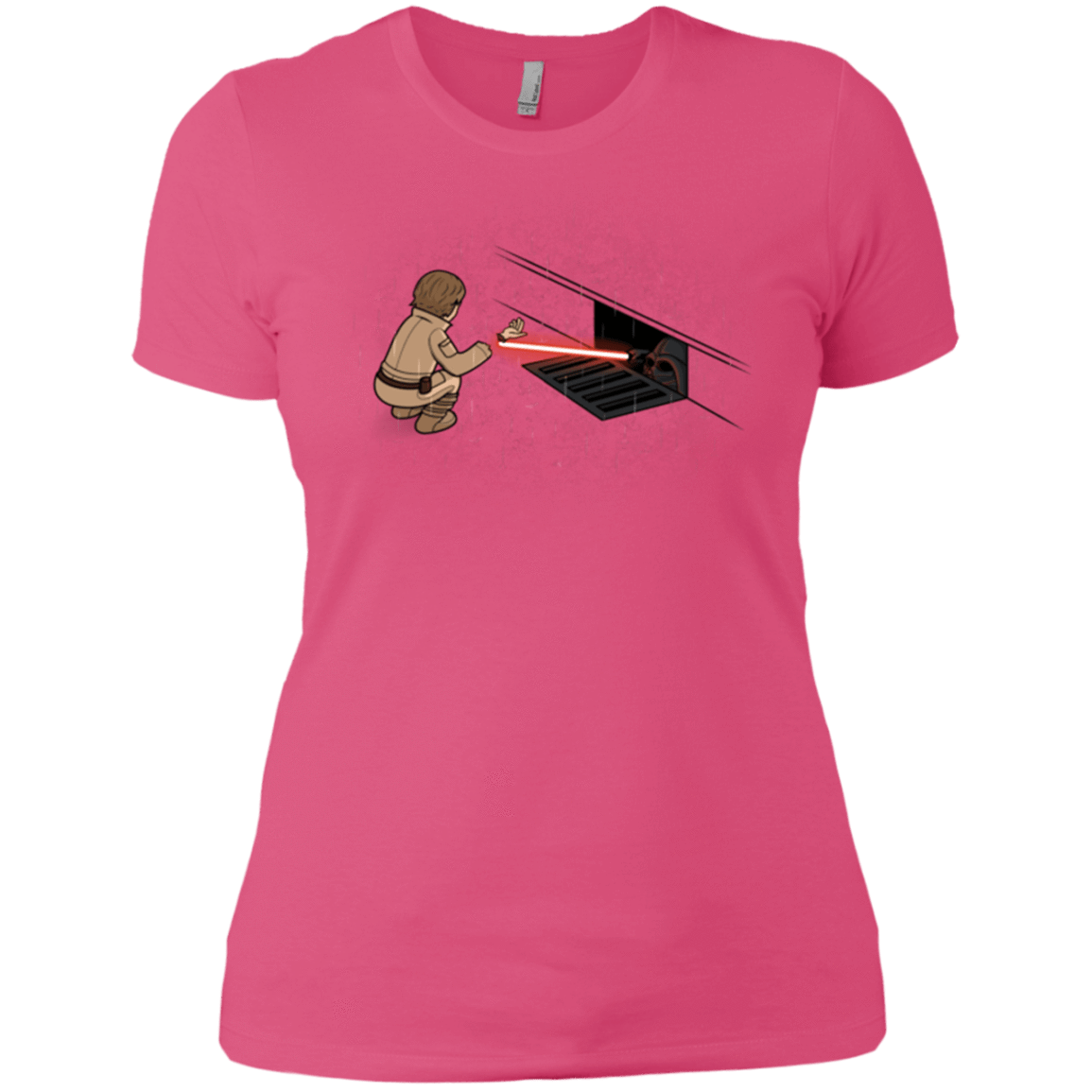 T-Shirts Hot Pink / X-Small The Dark Sewer Women's Premium T-Shirt