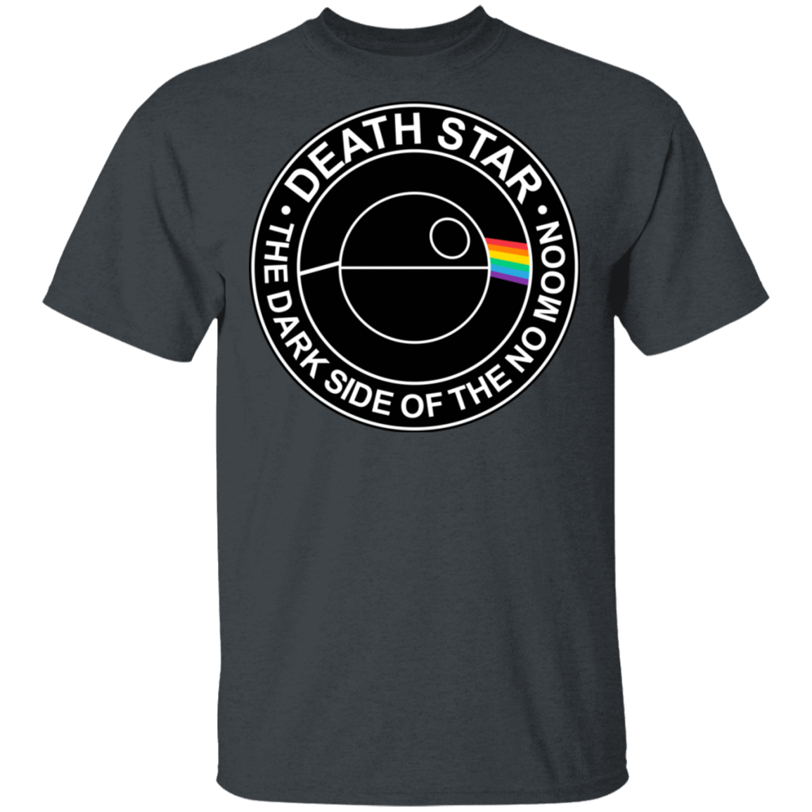 T-Shirts Dark Heather / S The Dark Side Of The No Moon T-Shirt