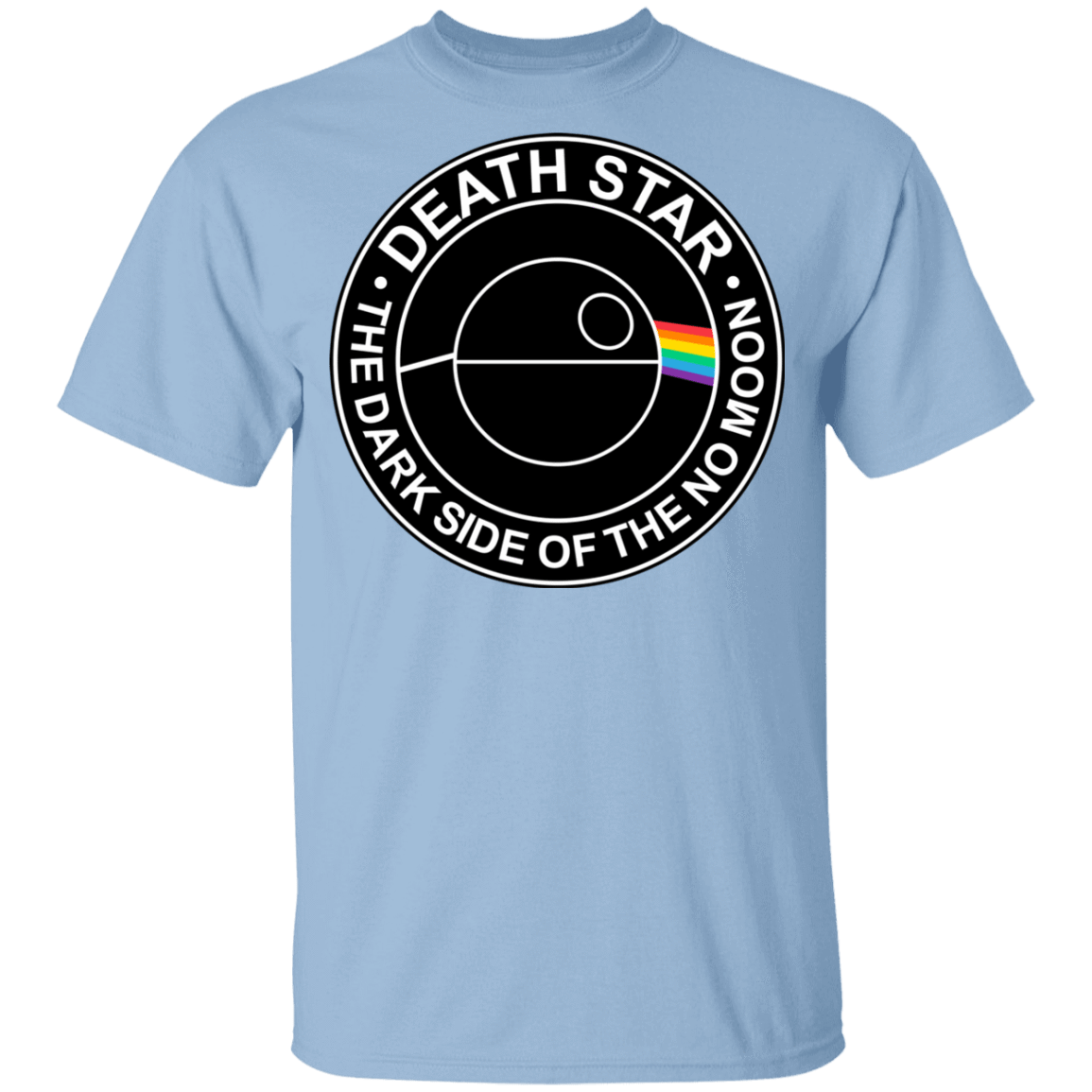 T-Shirts Light Blue / YXS The Dark Side Of The No Moon Youth T-Shirt
