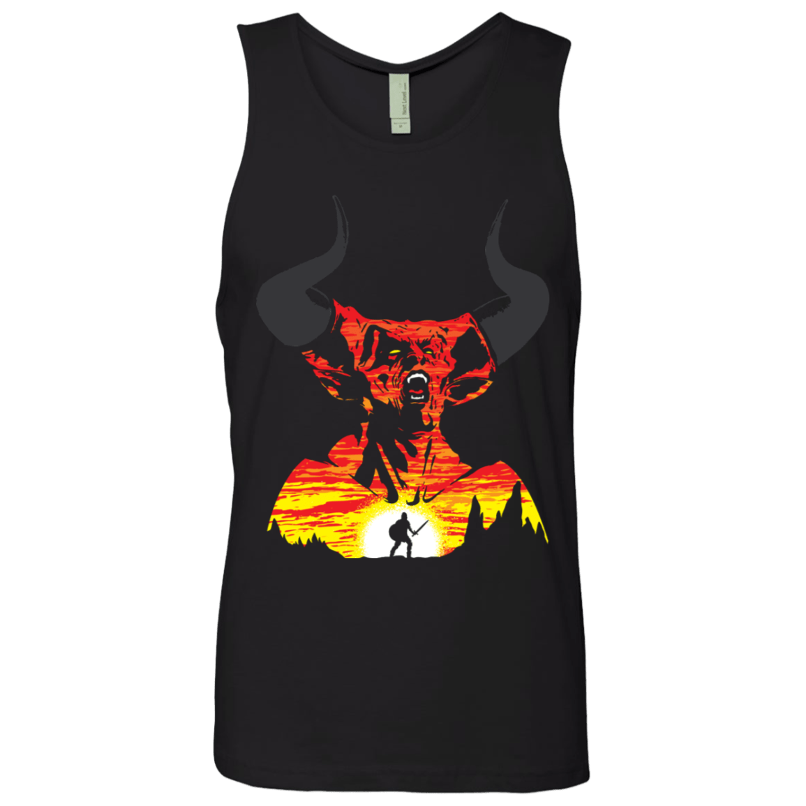 T-Shirts Black / S The Darkness Men's Premium Tank Top