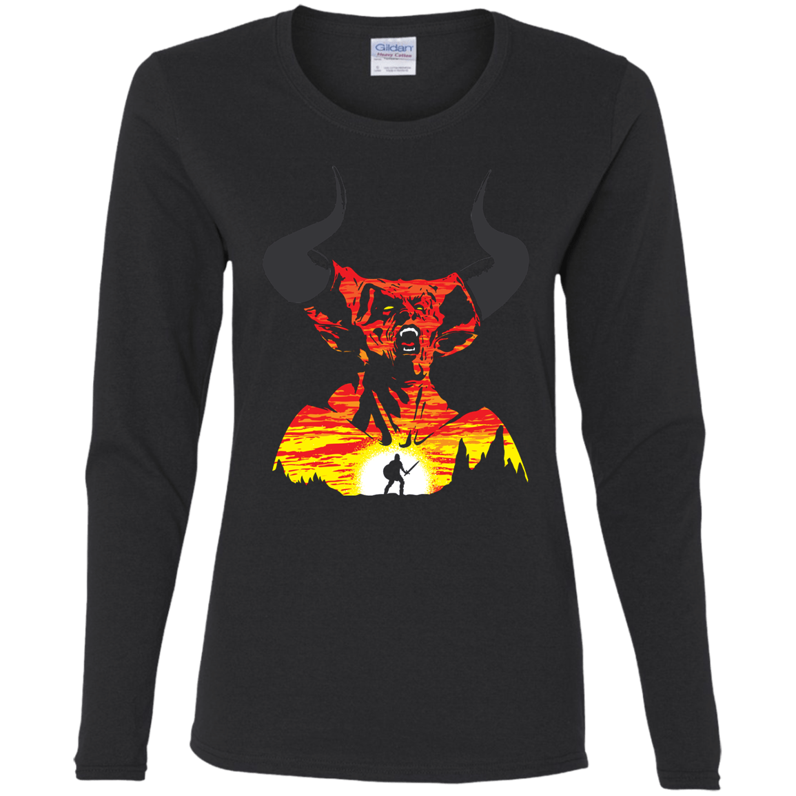 T-Shirts Black / S The Darkness Women's Long Sleeve T-Shirt