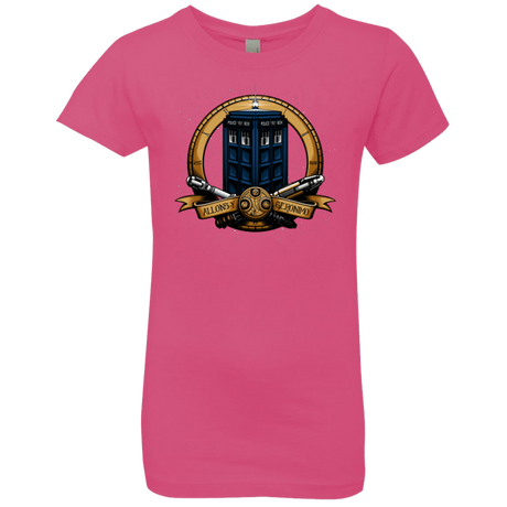 T-Shirts Hot Pink / YXS The Day of the Doctor Girls Premium T-Shirt