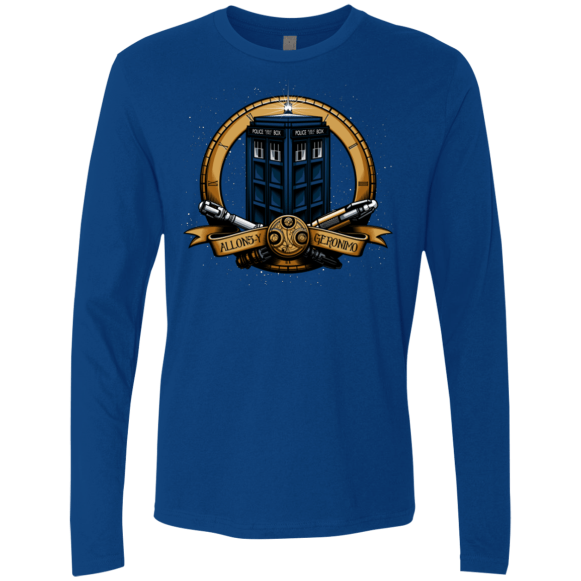 T-Shirts Royal / Small The Day of the Doctor Men's Premium Long Sleeve