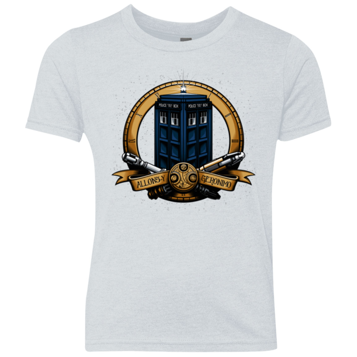 T-Shirts Heather White / YXS The Day of the Doctor Youth Triblend T-Shirt