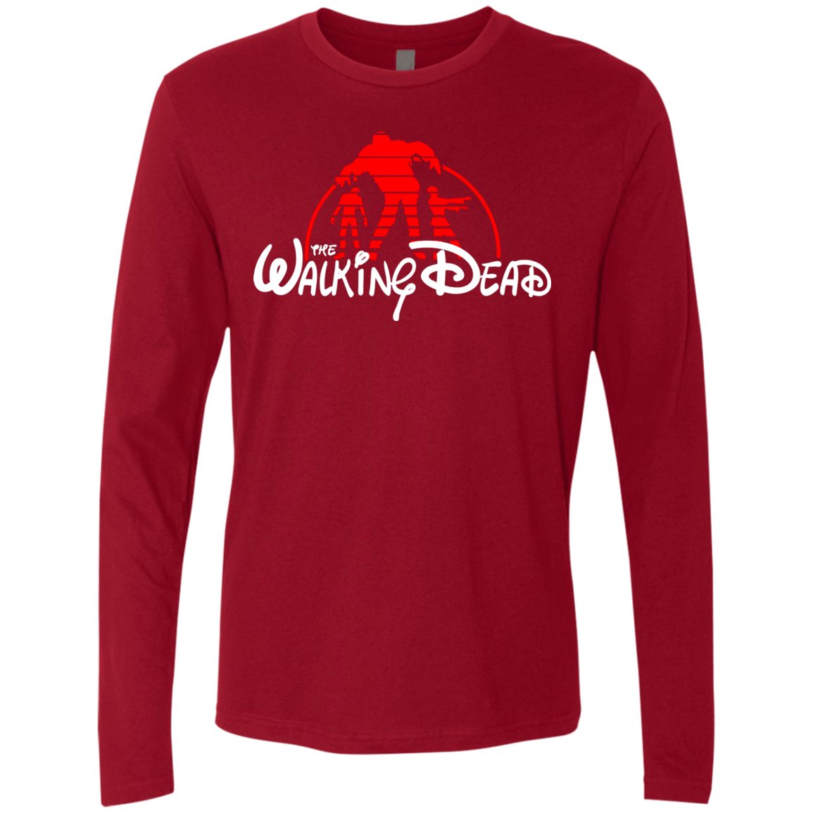 T-Shirts Cardinal / Small The Dead Men's Premium Long Sleeve