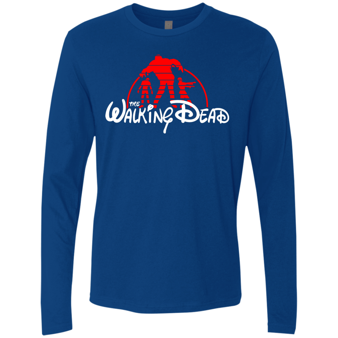 T-Shirts Royal / Small The Dead Men's Premium Long Sleeve