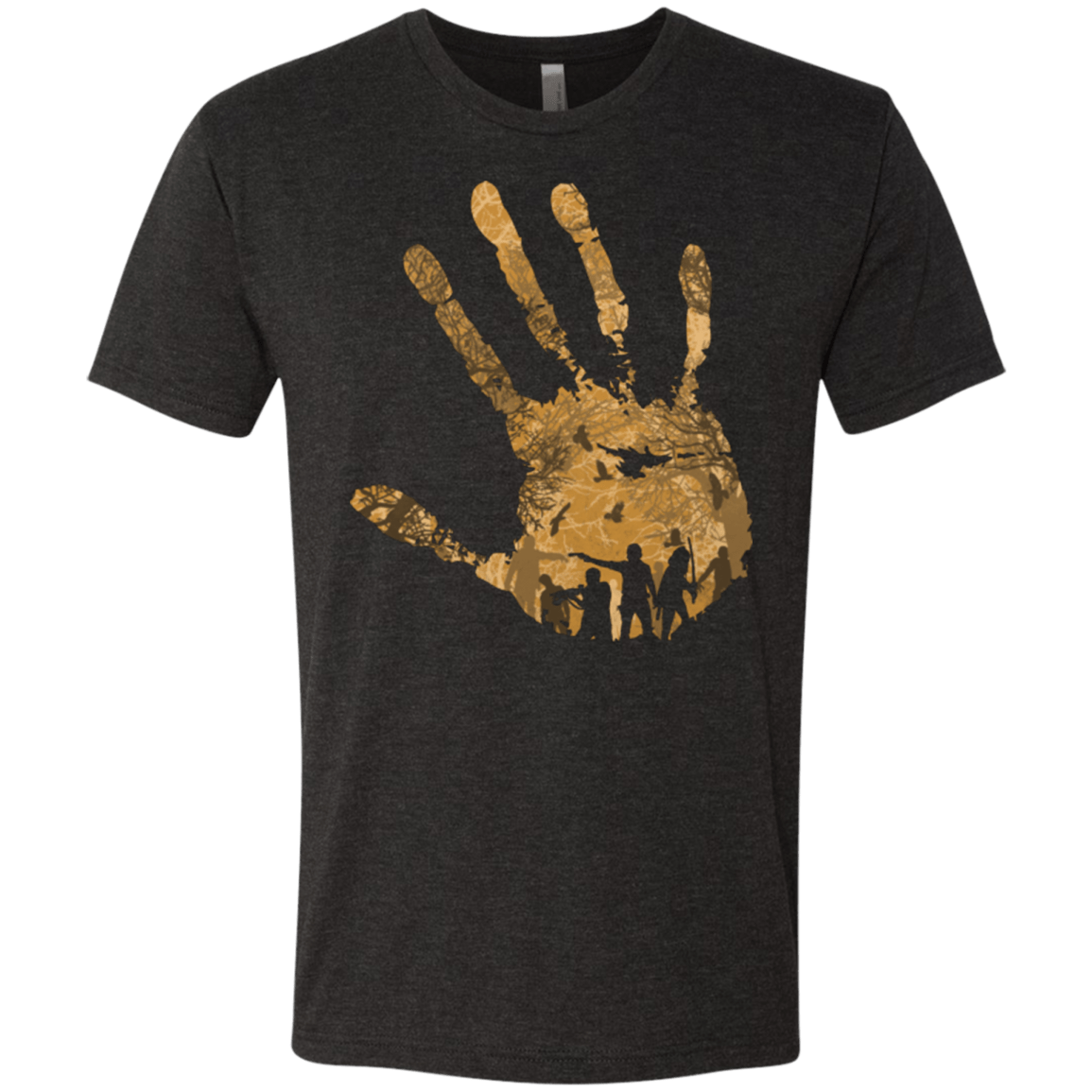 T-Shirts Vintage Black / Small The Dead walk! Men's Triblend T-Shirt