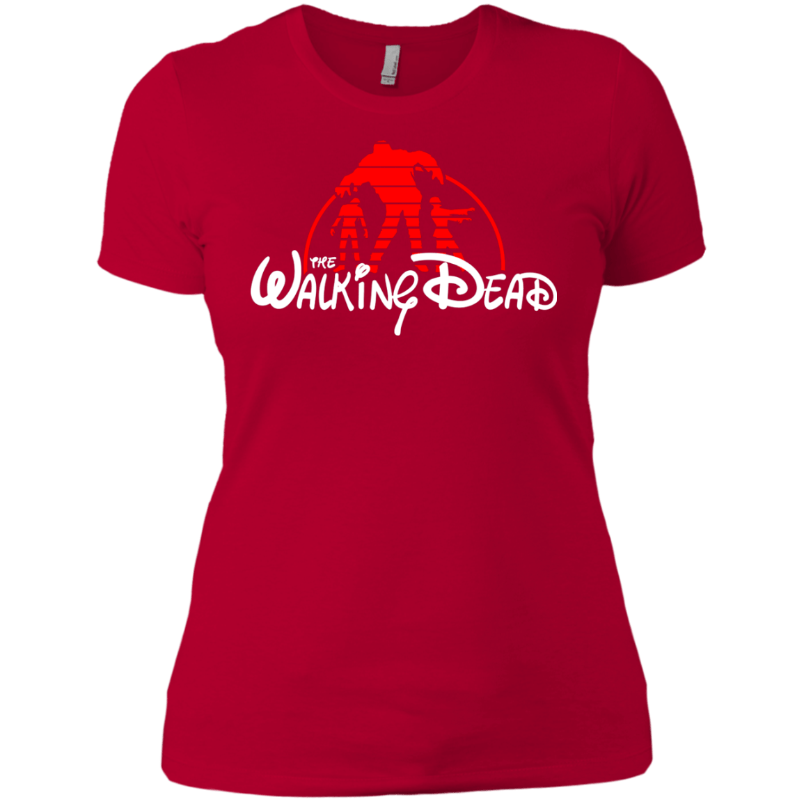 T-Shirts Red / X-Small The Dead Women's Premium T-Shirt