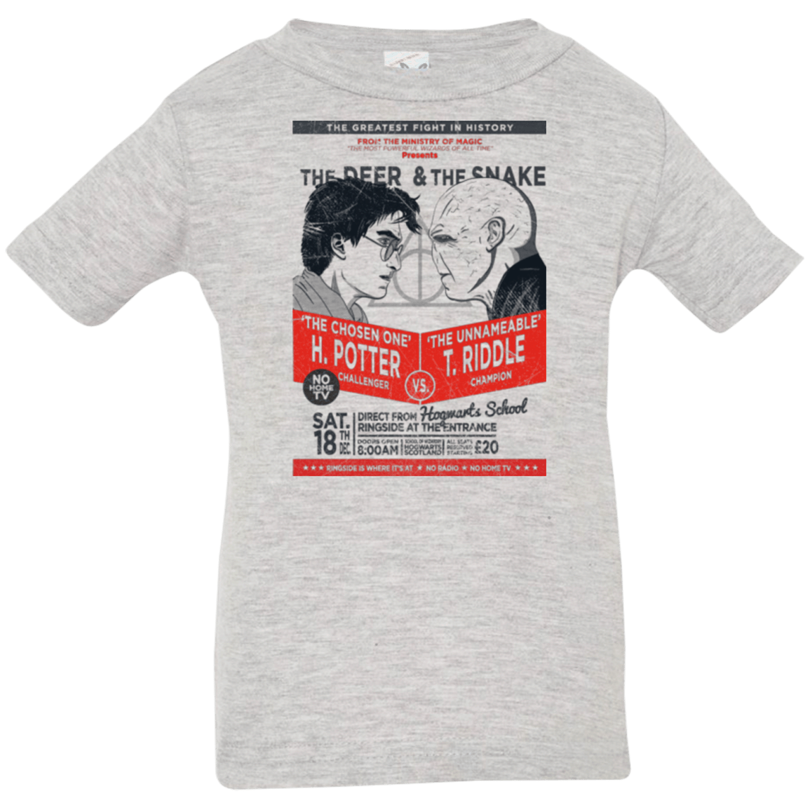 T-Shirts Heather / 6 Months The Deer vs The Snake Infant Premium T-Shirt