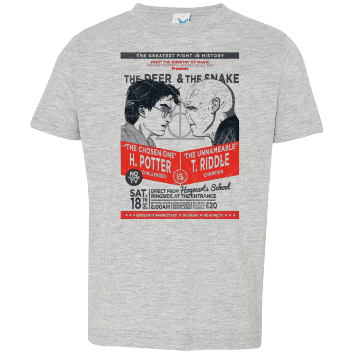 T-Shirts Heather / 2T The Deer vs The Snake Toddler Premium T-Shirt