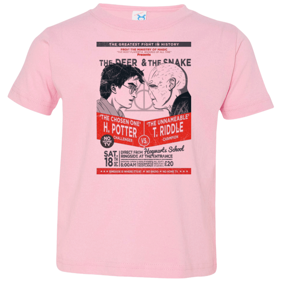 T-Shirts Pink / 2T The Deer vs The Snake Toddler Premium T-Shirt