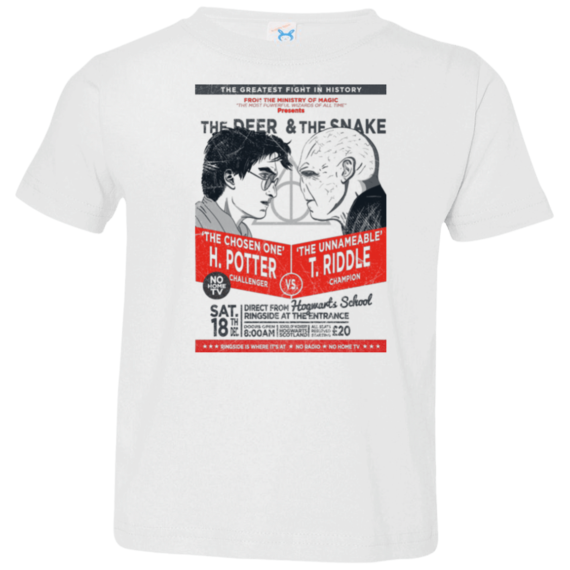 T-Shirts White / 2T The Deer vs The Snake Toddler Premium T-Shirt