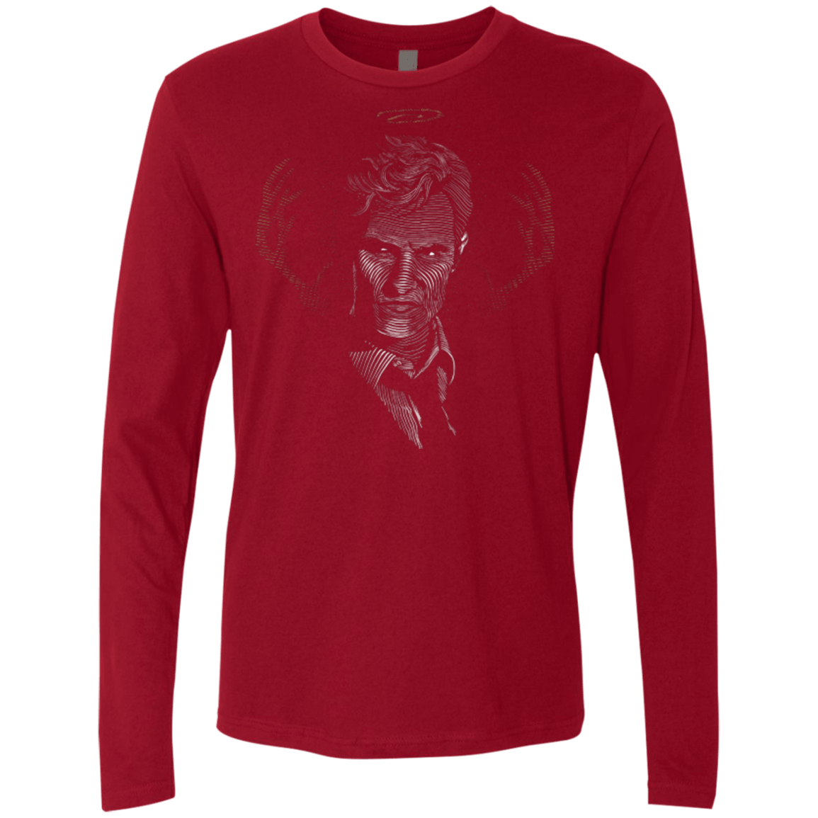 T-Shirts Cardinal / Small The Detective Men's Premium Long Sleeve