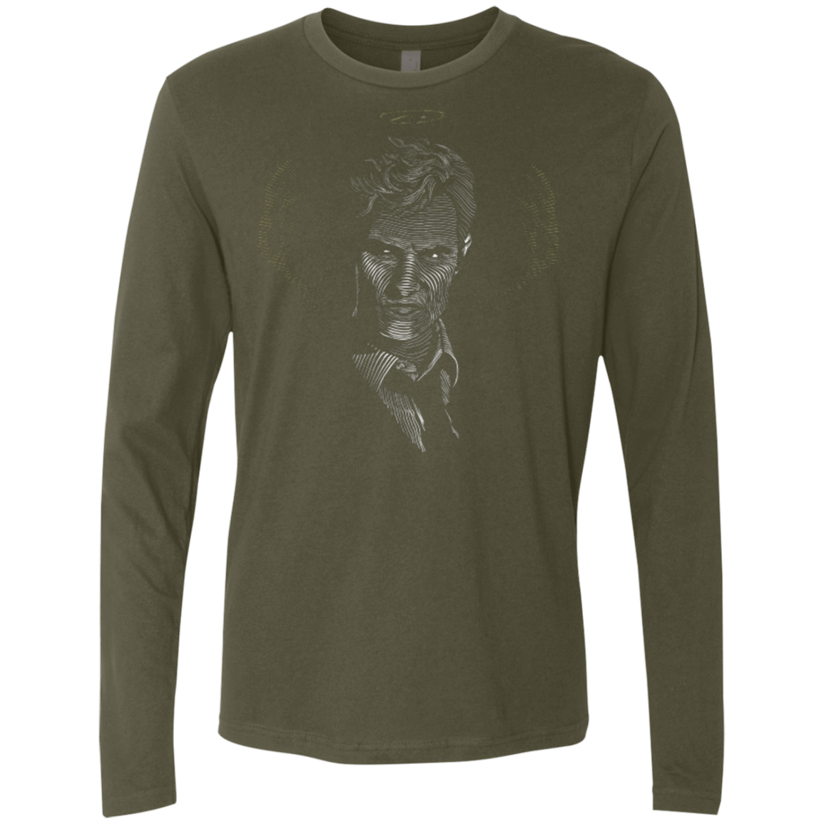 T-Shirts Military Green / Small The Detective Men's Premium Long Sleeve