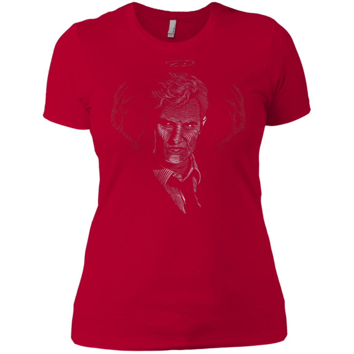 T-Shirts Red / X-Small The Detective Women's Premium T-Shirt