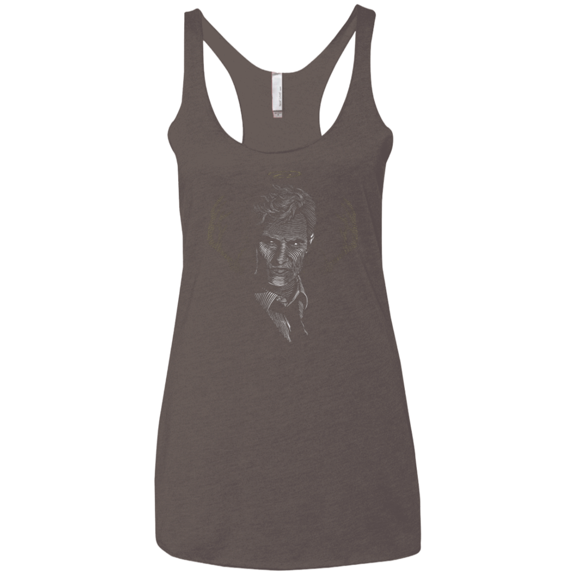 T-Shirts Macchiato / X-Small The Detective Women's Triblend Racerback Tank