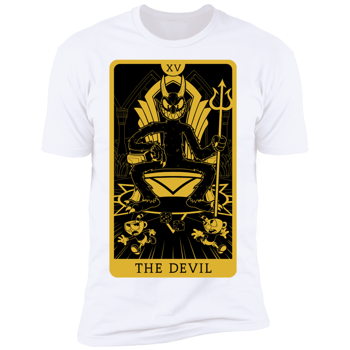 T-Shirts White / S The Devil Men's Premium T-Shirt
